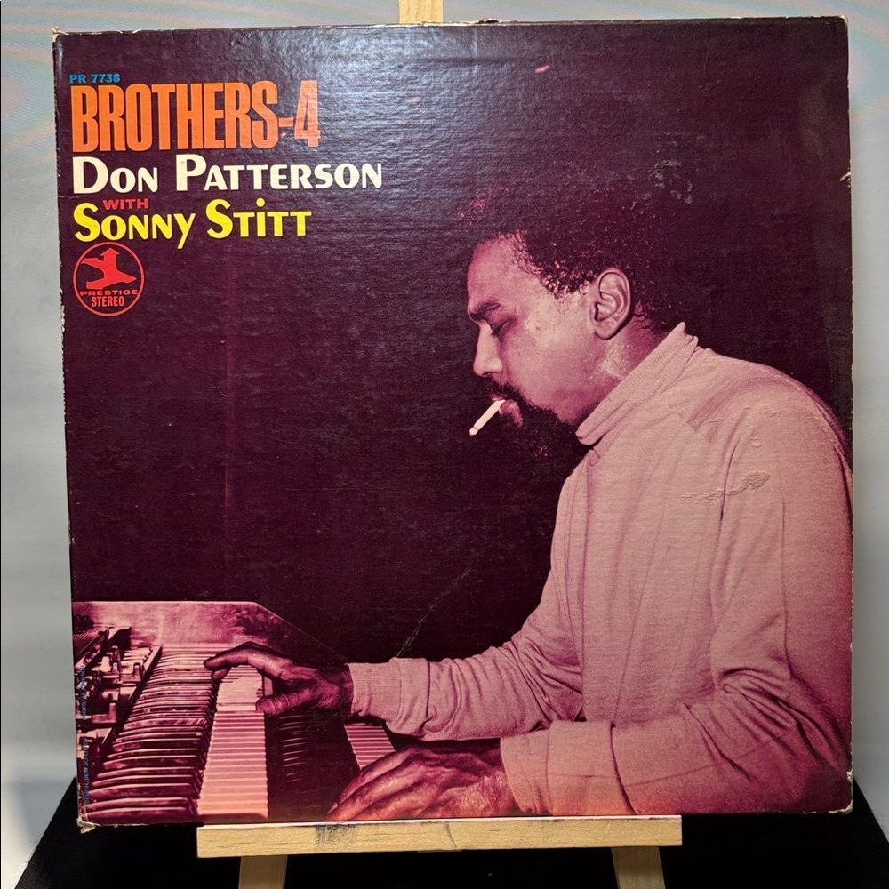 Brothers-4 Vinyl Record by Don Patterson with Sonny Stitt - Red Cover